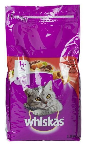 Rusta Tørrfôr, katt whiskas tilbud