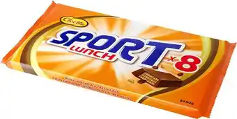 Rusta Sjokolade sportlunch tilbud