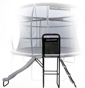 Rusta Sklie med plattform til trampoline tilbud
