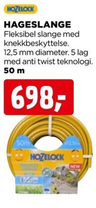 jem & fix Hageslange tilbud