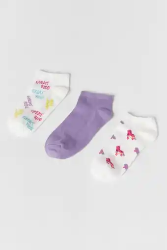 ZARA Kids/ 3-pakning sokker roller skates tilbud