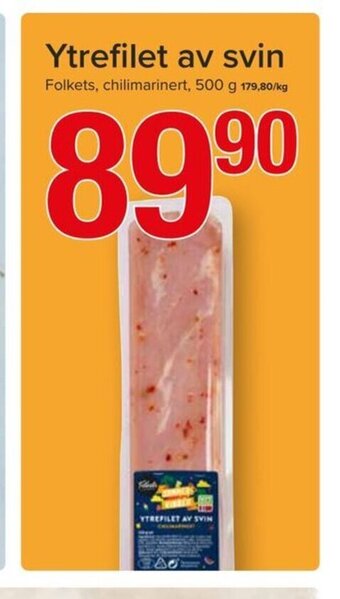 Spar Ytrefilet Av Svin tilbud