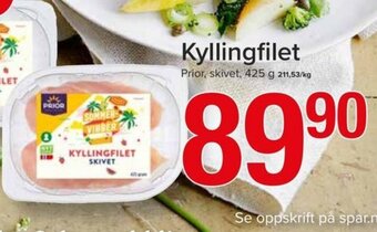 Spar Kyllingfilet tilbud