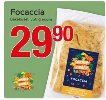Spar Focaccia tilbud