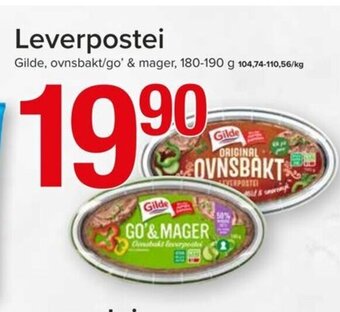 Spar Leverpostei tilbud