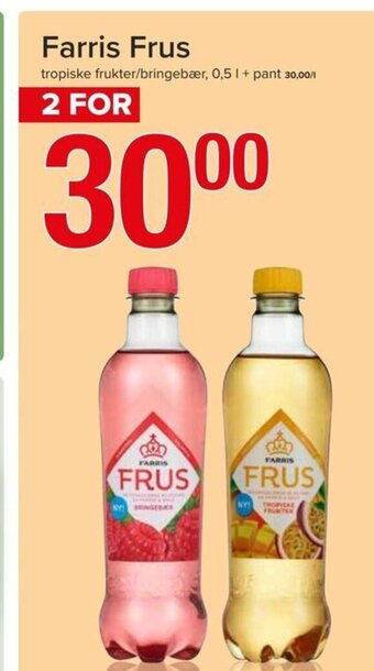 Spar Farris Frus tilbud