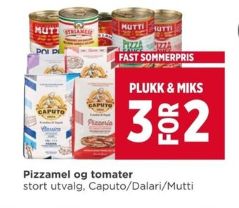 Meny Pizzamel Og Tomater tilbud
