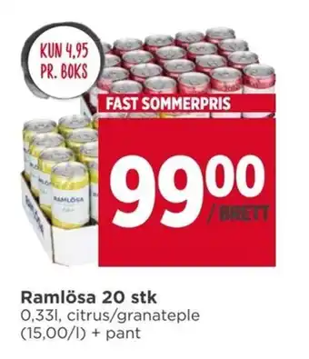 Meny Ramlösa 20stk tilbud