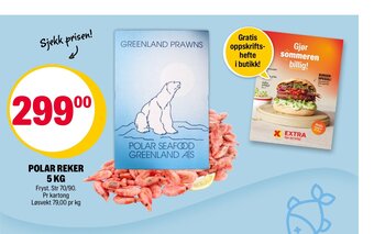 Coop Extra Polar Reker 5kg tilbud