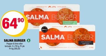 Coop Extra Salma Burger tilbud