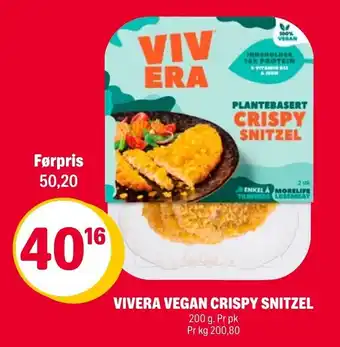 Coop Extra Vivera Vegan Crispy Snitzel tilbud