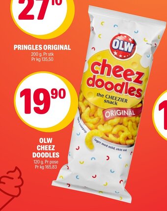 Coop Extra Olw Cheez Doodles tilbud