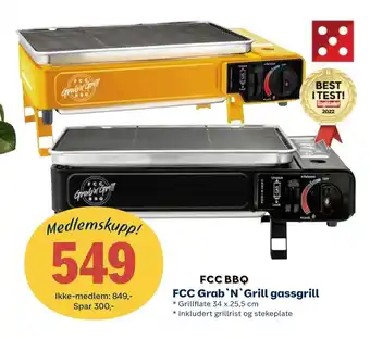 Coop Extra FCC Grab 'N' Grill Grossgrill tilbud