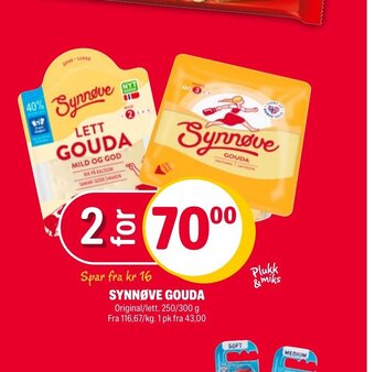 Coop Extra Synnøve Gouda tilbud