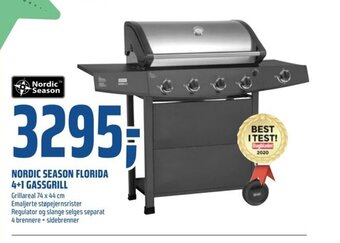 Coop Obs Nordic Season Florida 4+1 Gassgrill tilbud