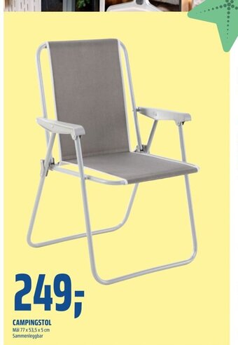 Coop Obs Campingstol tilbud