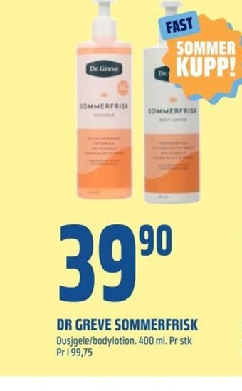 Coop Obs Dr Greve Sommerfrisk tilbud