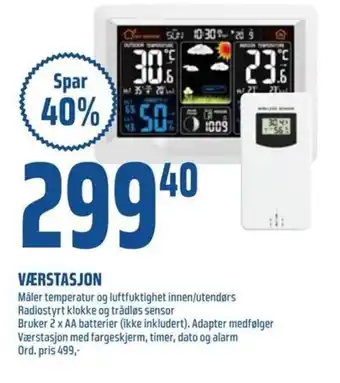 Coop Obs Værstasjon tilbud