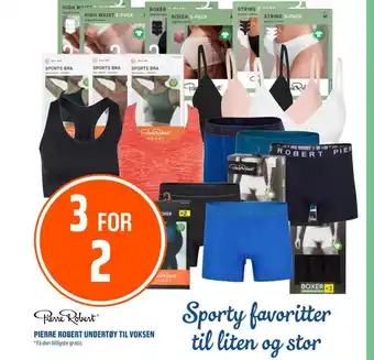 Coop Obs Pierre Robert Undertøy Til Voksen tilbud