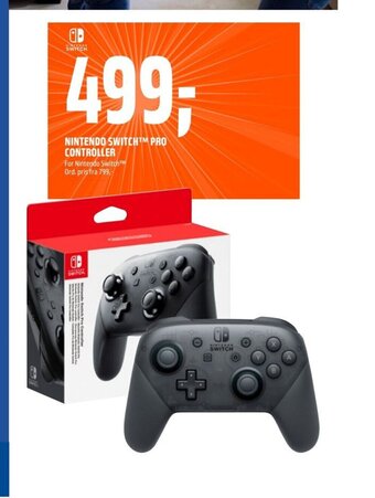 Coop Obs Nintendo Switch Pro Controller tilbud