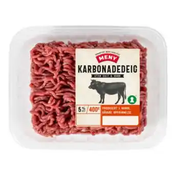 Meny Karbonadedeig tilbud