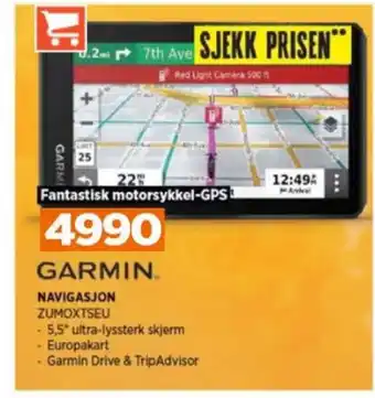 POWER Garmin gps tilbud