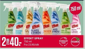Europris Effekt Spray tilbud