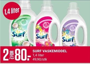 Europris Surf Vaskemiddel tilbud