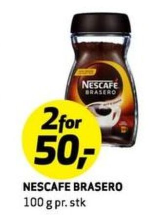 Bunnpris Brasero instant kaffe tilbud