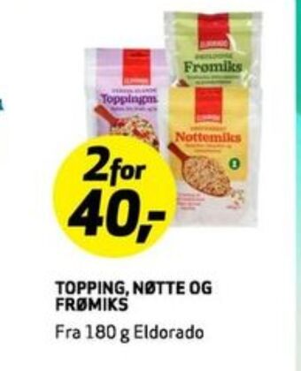 Bunnpris Eldorado nøttemix tilbud