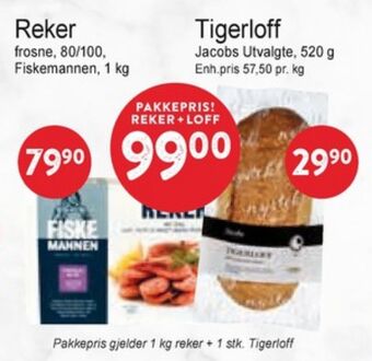 Joker Fiskemannen reker tilbud