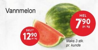 Joker Ukjent vannmelon tilbud