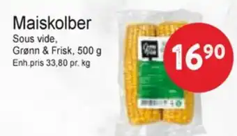 Joker Grønn og frisk maiskolbe tilbud