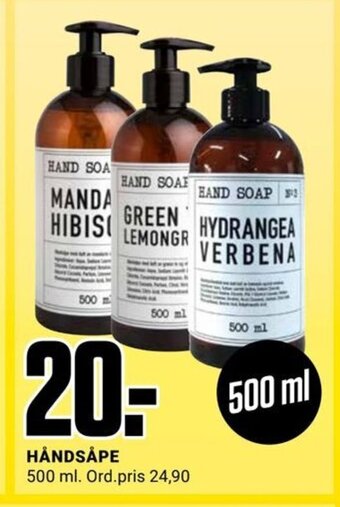 Europris Håndsåpe tilbud