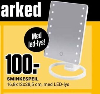 Europris Sminkespeil tilbud