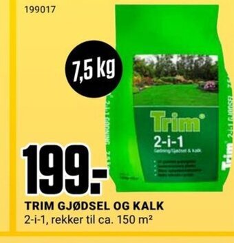 Europris Trim Gjødsel Og Kalk tilbud