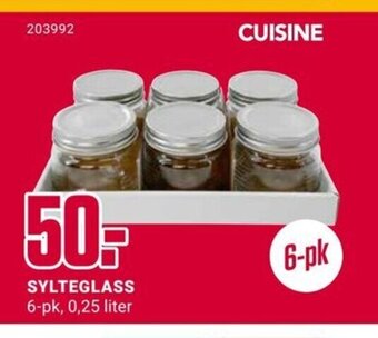 Europris Sylteglass tilbud