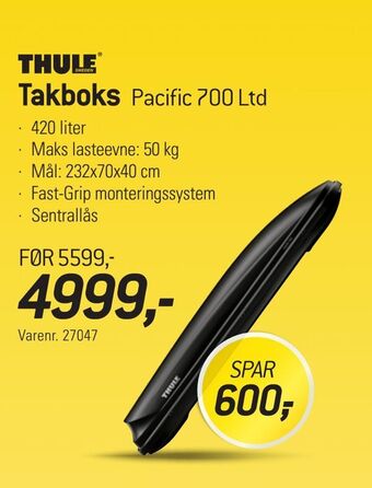 Thansen Takboks tilbud