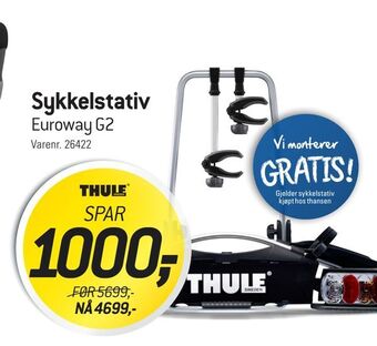 Thansen Sykkelstativ tilbud