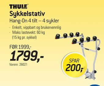 Thansen Sykkelstativ tilbud