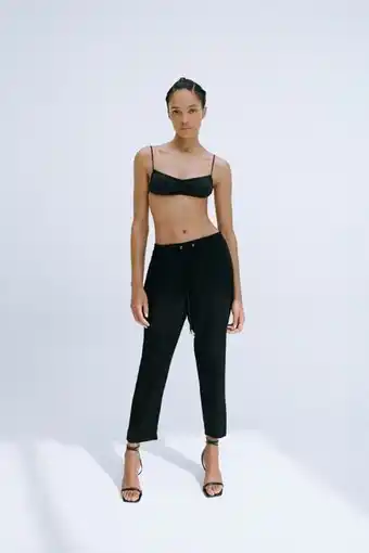 ZARA Bukse i pyjamasstil tilbud