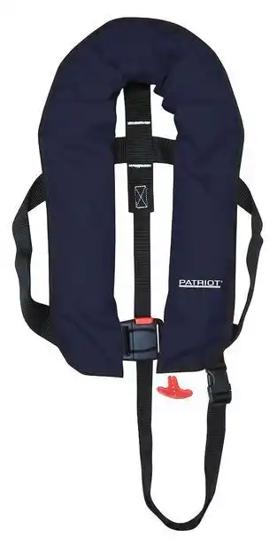 Rusta Oppblåsbar redningsvest 150n patriot inshore classic tilbud