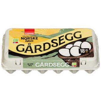 Meny Egg frittgående tilbud