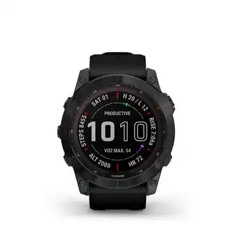 Sport 1 Fenix 7x sapphire solar w/black band tilbud