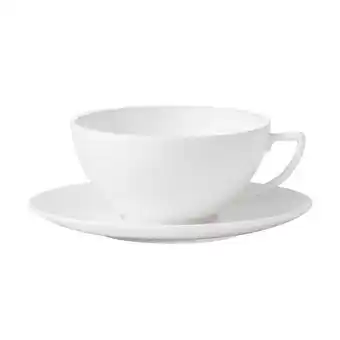 Christiania Glasmagasin Wedgwood jasper conran white tekopp med skål tilbud