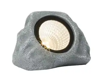 Rusta Solcellebelysning stone tilbud