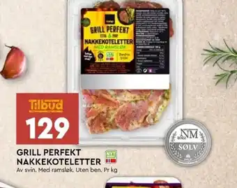 Coop Extra Grill Perfekt NAkkekoteletter tilbud