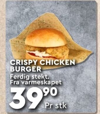 Coop Extra Crispy Chicken Burger tilbud
