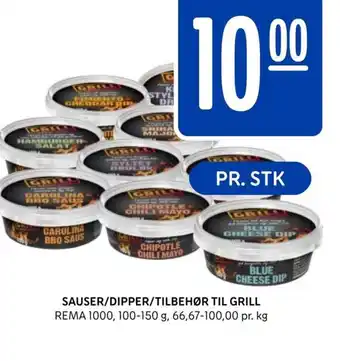 Rema 1000 Sauser/Dipper/Tilbehør Til Grill tilbud