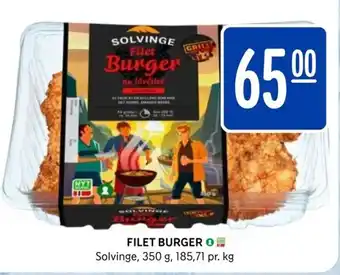 Rema 1000 Filet Burger tilbud